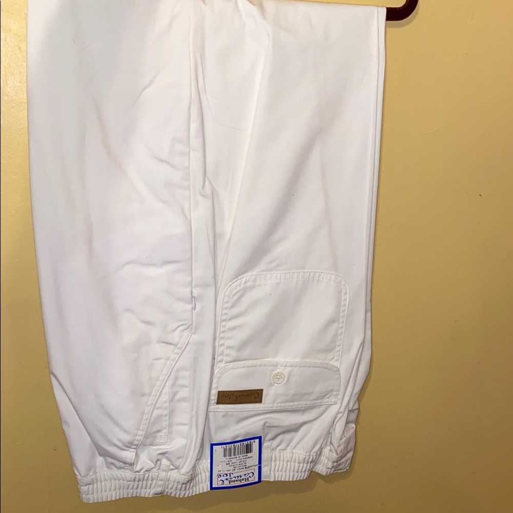 Men's White Casual Shorts